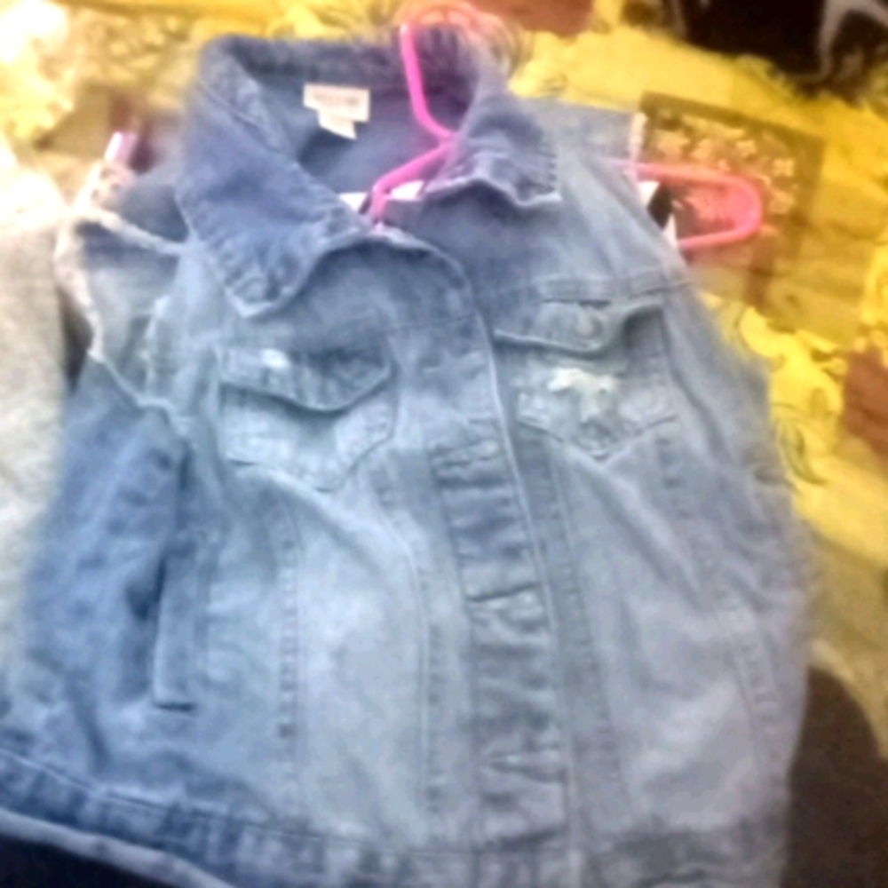 Mossimo blue jean vest